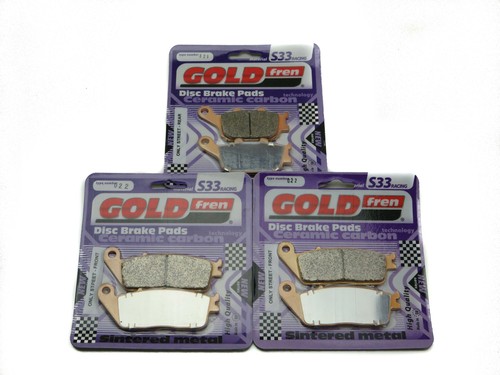 Goldfren s33 brake pads - pads, front