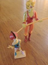 1985 Original ThunderCats Cheetara & Bo Staff & Wilykit & Lion-O Sword