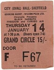 BLACK SABBATH 2x Concert