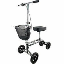 Silver Steerable Knee Walker -
