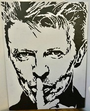 Original David Bowie Acrylic