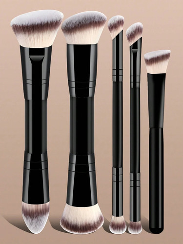 5pc double ended makeup - double, brush