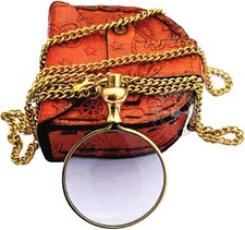 Brass Magnifying Glass