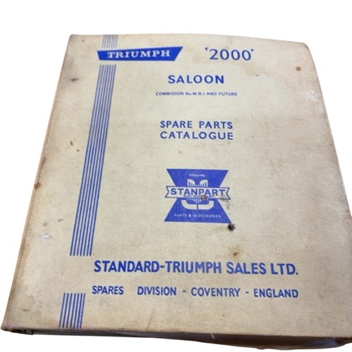 Triumph 2000 saloon spare - triumph,