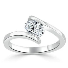 2.00CT Oval Cut 950 Platinum