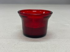 24 x  Red Glass Tealight
