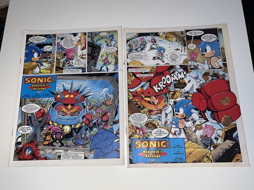 Sonic the comic robotniks - sonic,