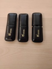 3 No. new leather cigar cases