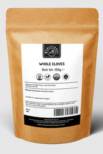 Whole Cloves | Natural | Aromatic | Non-GMO | Resealable Pouch | Vegan Friendly