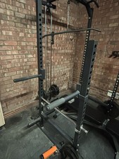 Mirafit power rack + cable
