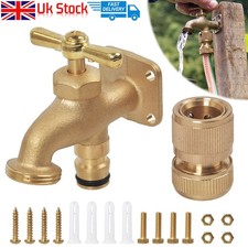Solid Brass Anywhere Hose Tap