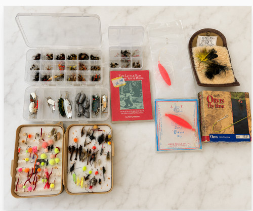 Vintage fly fishing tackle - fishing,