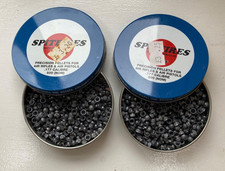 Two opened tins spitfires - tins, of