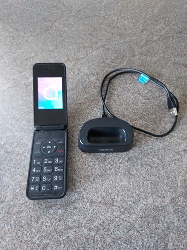 Alcatel mobile flip phone big - mobile,