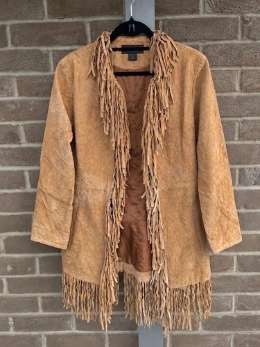 Vintage tan brown suede - vintage,