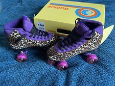 Purple Leopard Print Quad