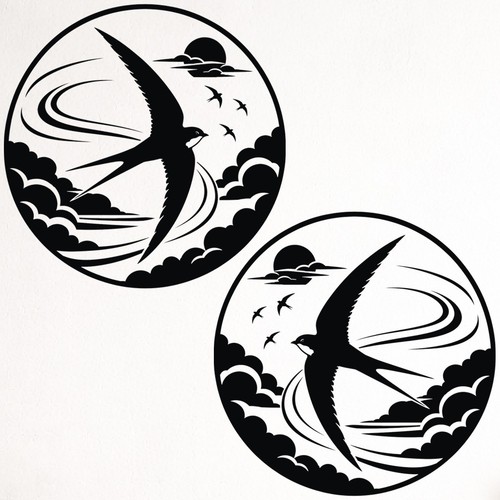 Swift motorhome decals - x2,