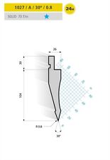 New Euram 1027/A/30°/0.8 Press Brake Top Tool Punch Sheet Metal