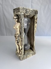 Greek Ancient Statue Nude Naked Lady Sand Clock Timer Resin Figurine Decor READ