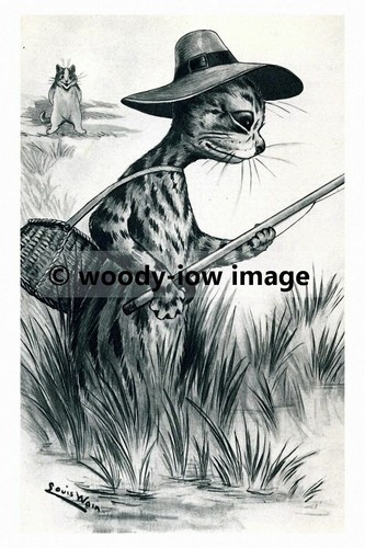 Rp02786 louis wain - -,