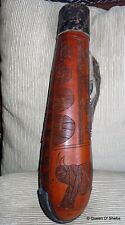 Maasai Beaded Etched Gourd