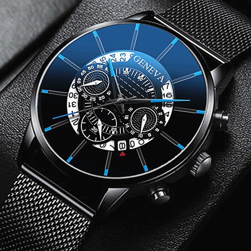 Geneva military mens stainless - geneva,