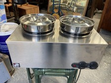 Parry Double Pot Bain Marie CBM2 Electric Food Warmer Catering Equipment