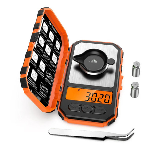 Digital milligram scale 001g - milligram, 0.001g