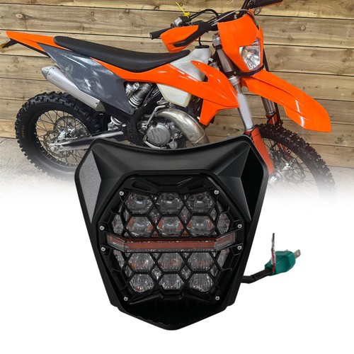 Led headlight front lamp fit - led,