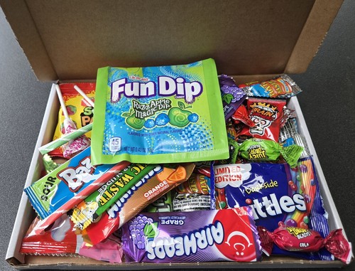 American candy gift box - american,