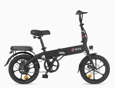 DYU A1F PRO 16” Folding Electric Bike 250W 36V 60km Range 25 kmh E Bike Adults