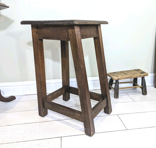 Antique oak laboratory artists - oak,