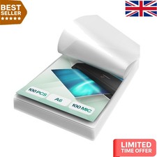 100 A6 Laminating Pouches, 200