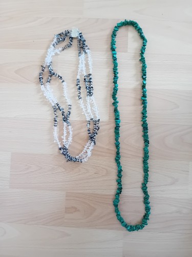 Vintage necklaces malachite - necklaces,