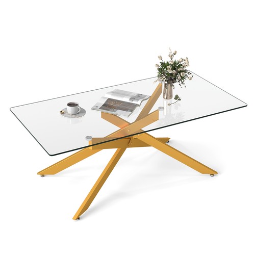 Tempered glass coffee table - tempered,