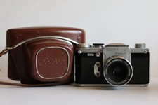 Edixa Mat Kadett 35mm Film SLR and 50mm f2.8 Cassaron Lens