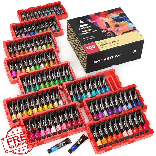 Arteza acrylic paint set - acrylic,