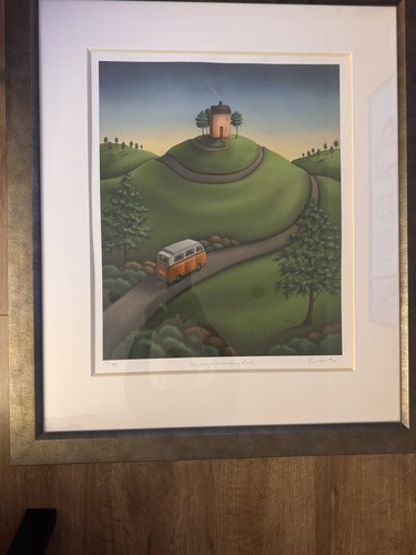 Framed print the long and - framed,