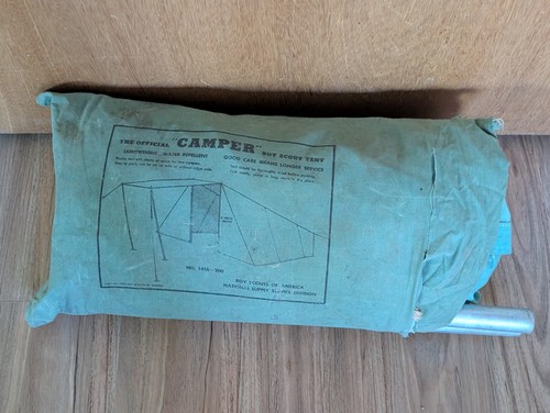 Vintage boy scout tent - vintage,