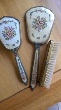 Vintage condor ? petit point Dressing Table Vanity Set