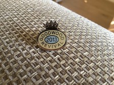Goodwood Revival  2013 Lapel / Pin Badge by W O Lewis badges B’ham