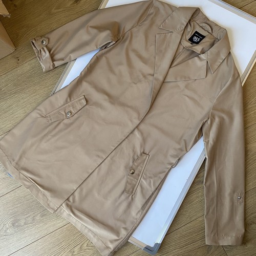 Age brown line coat - age, a-line