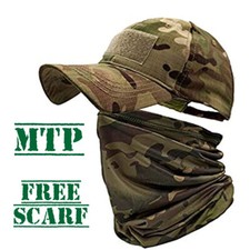 MTP Military Camo Tactical Rip stop Biker Baseball Cap Adult Unisex Cotton