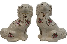 Pair ceramic staffordshire - pair, of