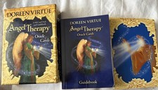 Rare Doreen Virtue Angel Therapy Oracle Cards - 44 Card Deck & guidebook.