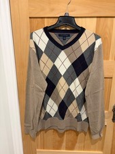 Tommy Hilfiger Argyle V-Neck