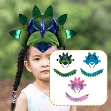 Dinosaur Headband Tail Easy to