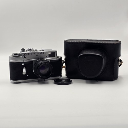 Zorki rangefinder camera - rangefinder,