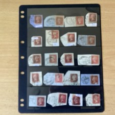 Stamps victorian era 1d - b,