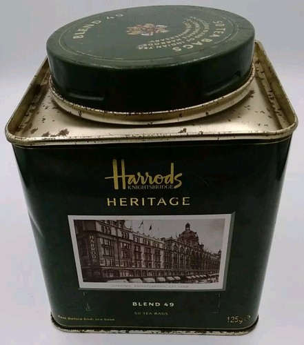 Harrods tea caddy - harrods,
